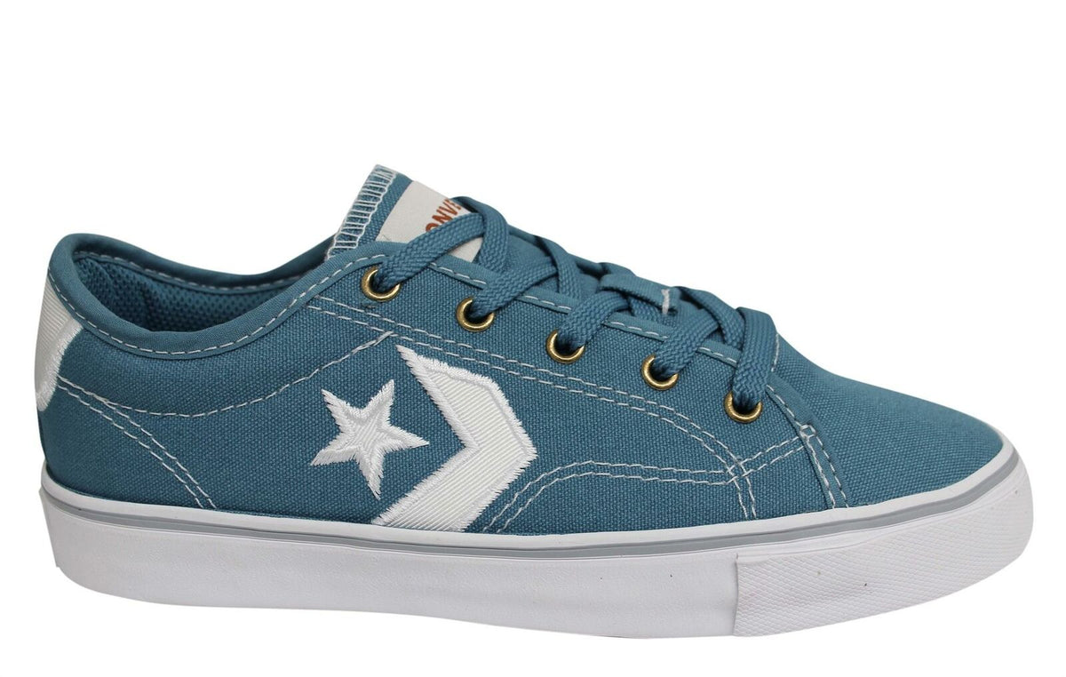 Converse Star Replay OX Womens Teal Plimsolls