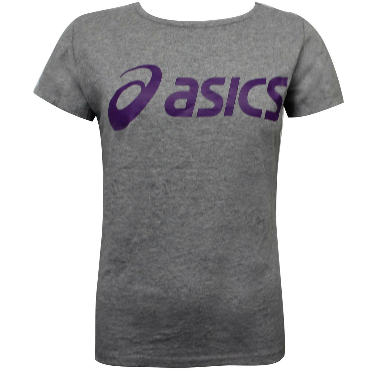 Asics Logo Womens Grey T-Shirt