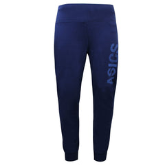 Asics Logo Womens Navy Track Pants