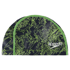 Speedo Boom Ultra Pace Green Silicone Swimming Cap