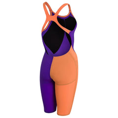 Speedo Fastskin LZR Elite 2 Openback Kneeskin Womens Purple Swimwear 8 09170F160