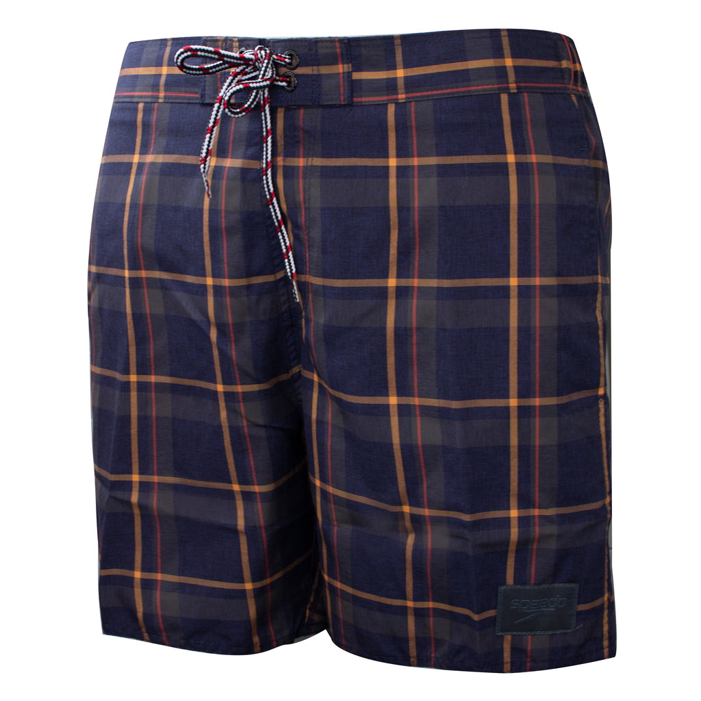 Speedo Check Leisure 16" Swimming Trunks - Mens