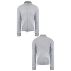Armani Exchange Mens Light Grey Track Jacket