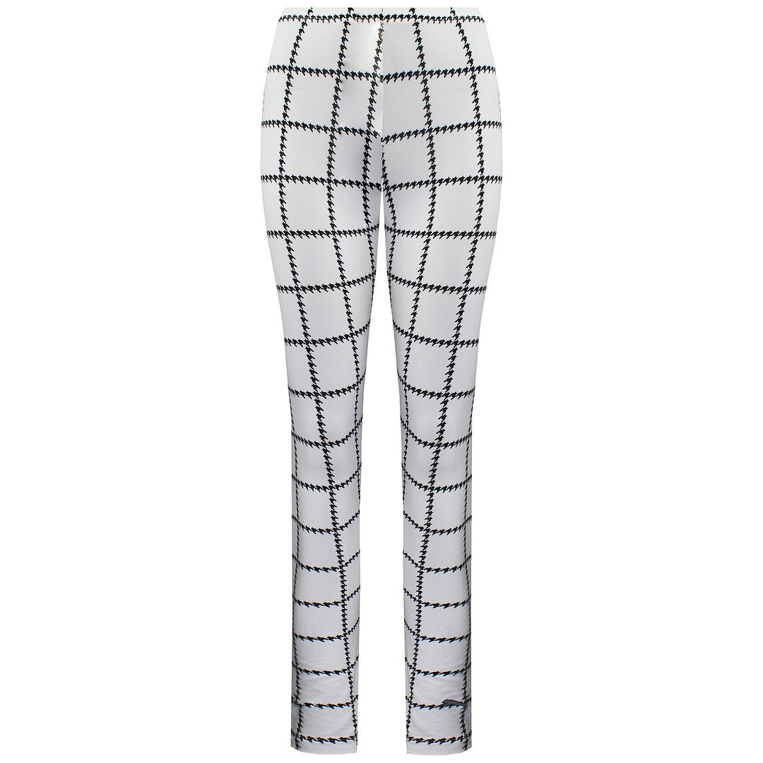 Puma DryCell Stretch Waist Checkered Black/White Womens Leggings 903759 02