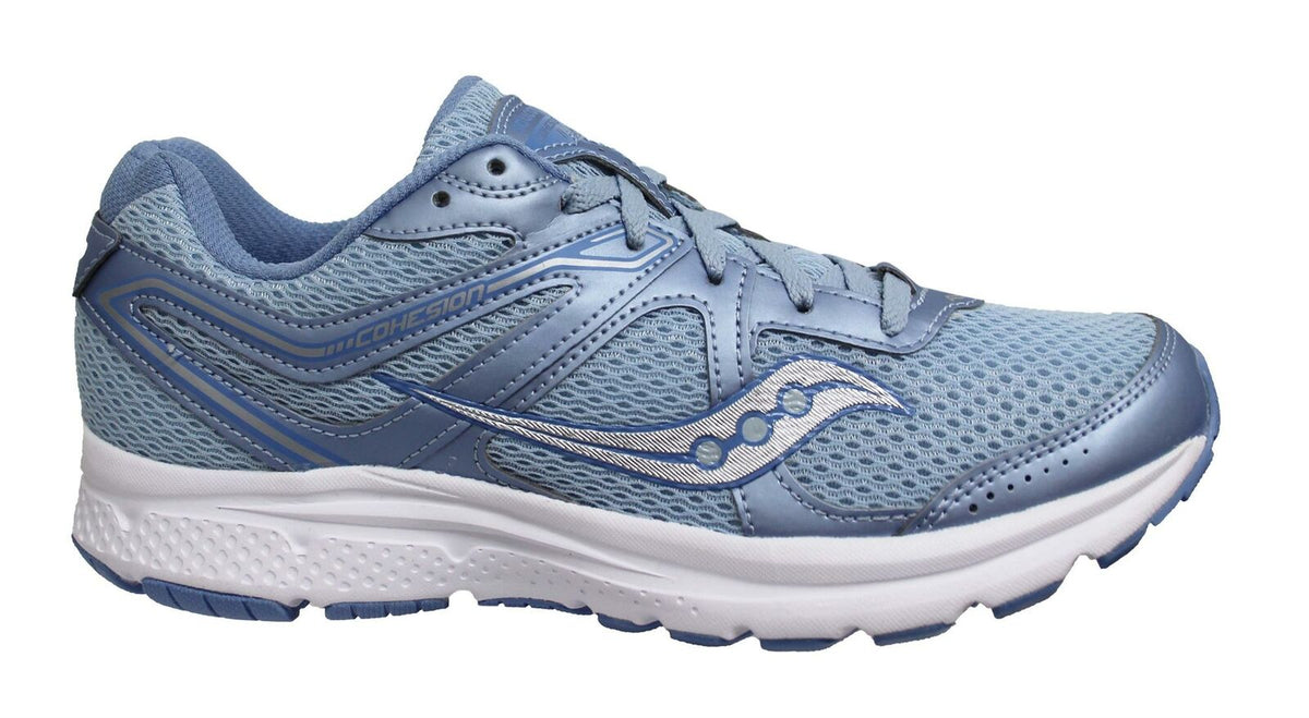 Saucony Grid Cohesion 11 Womens Blue Running Shoes