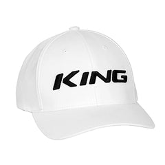 Cobra King Pro Mens White Golf Cap