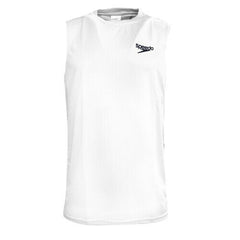 Speedo Cool Max White Tank Top - Mens