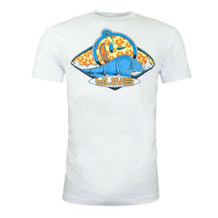 Yums Mens Graphic White T-Shirt