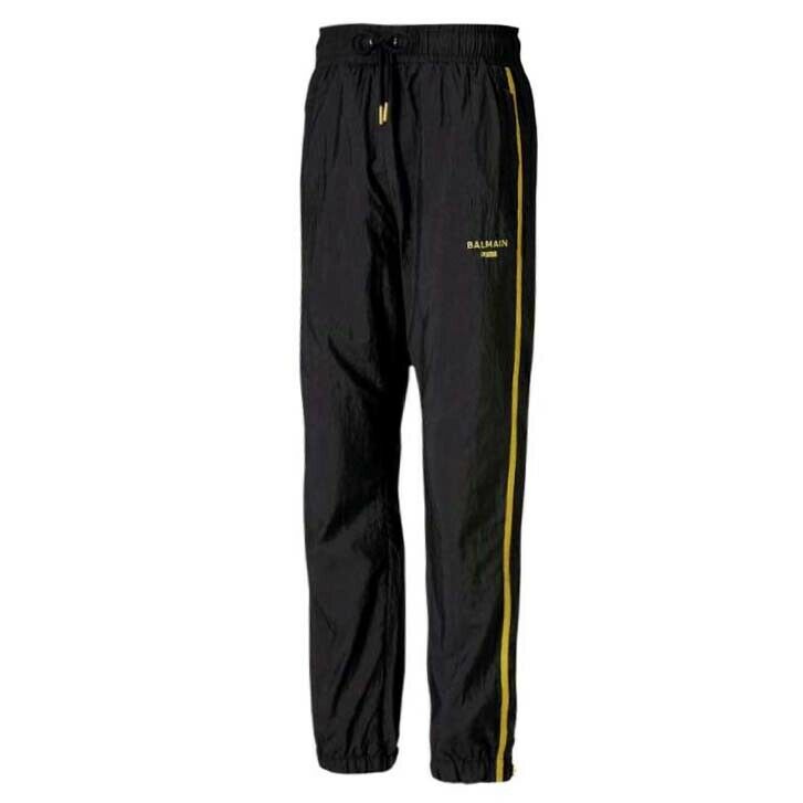 Puma x Balmain Black Track Pants - Mens