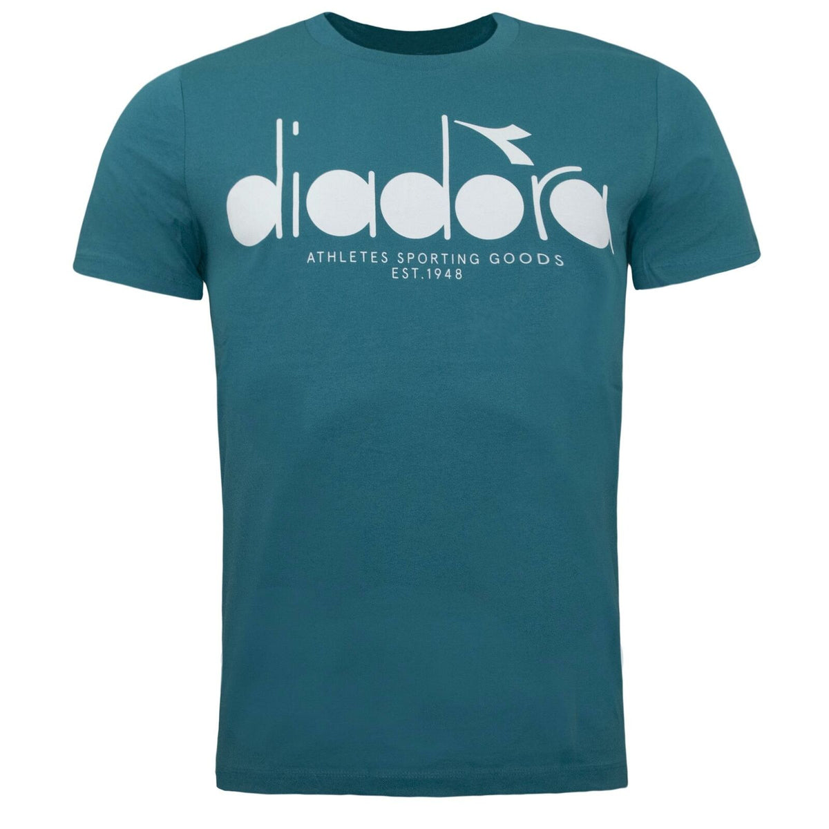 Diadora Bay Mens Blue T-Shirt