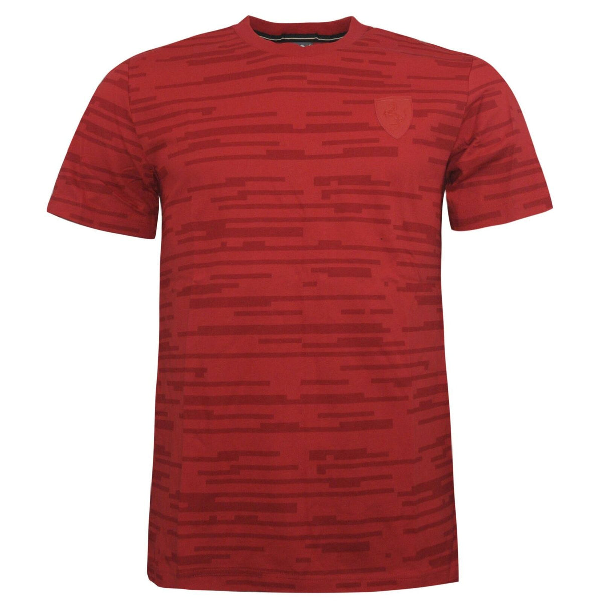 Puma SF Ferrari Allover Mens Red T-Shirt