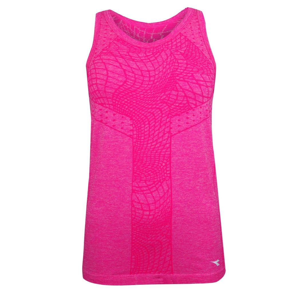 Diadora Seamless Womens Pink Vest