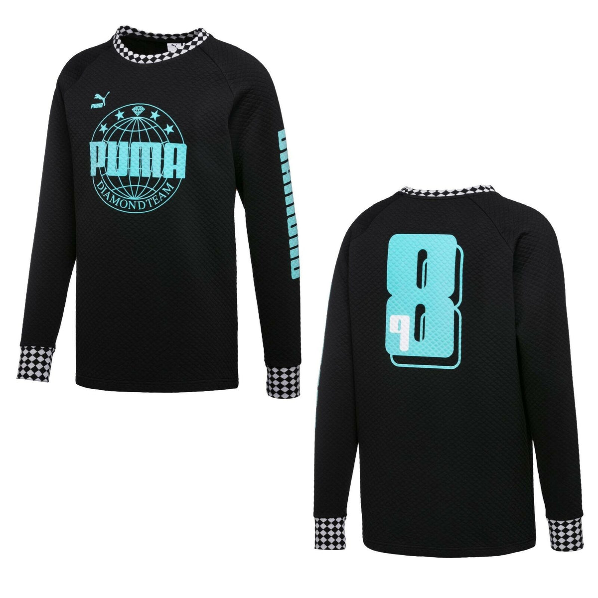 Puma x Diamond Crew Black Jumper