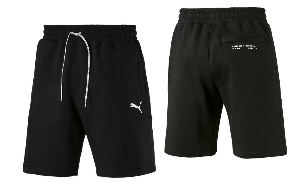 Puma Epoch 8" Cotton Knitted Mens Black Shorts