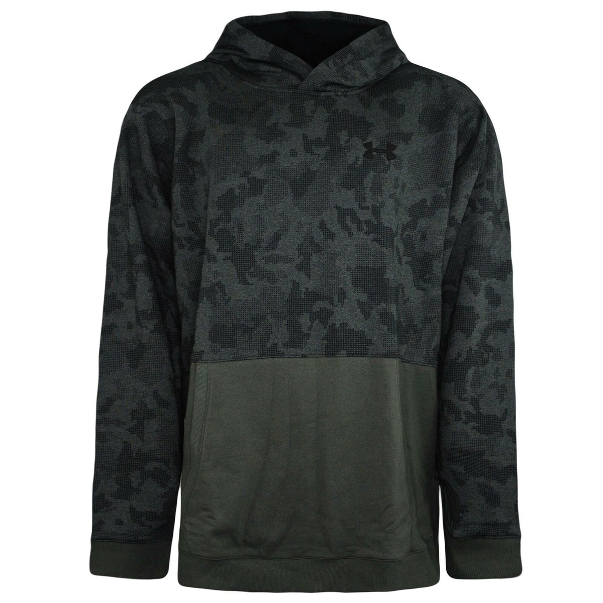 Under Armour Fleece Mens Green Hoodie