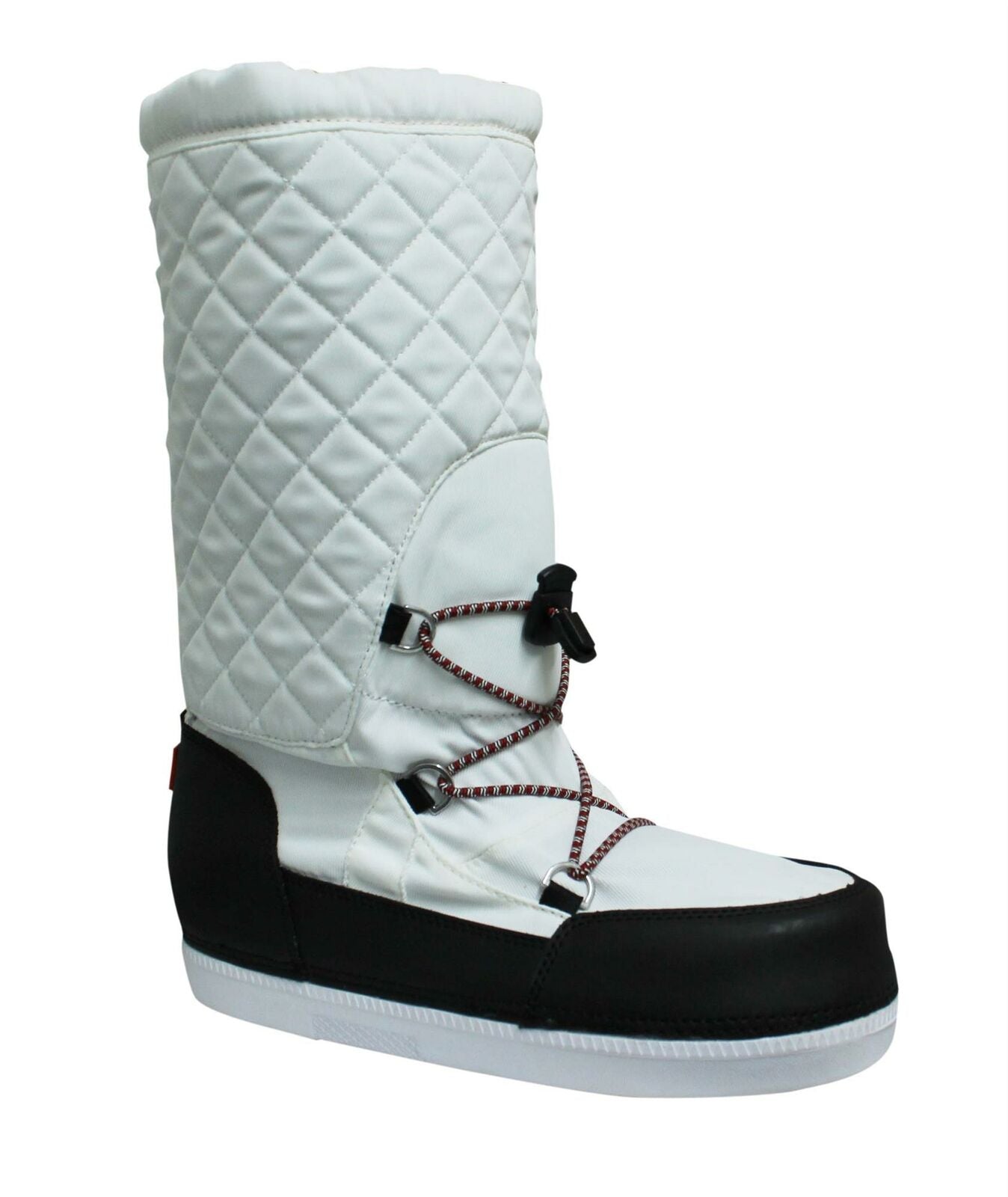 Hunter Original Snow Quilted Womens White Boots