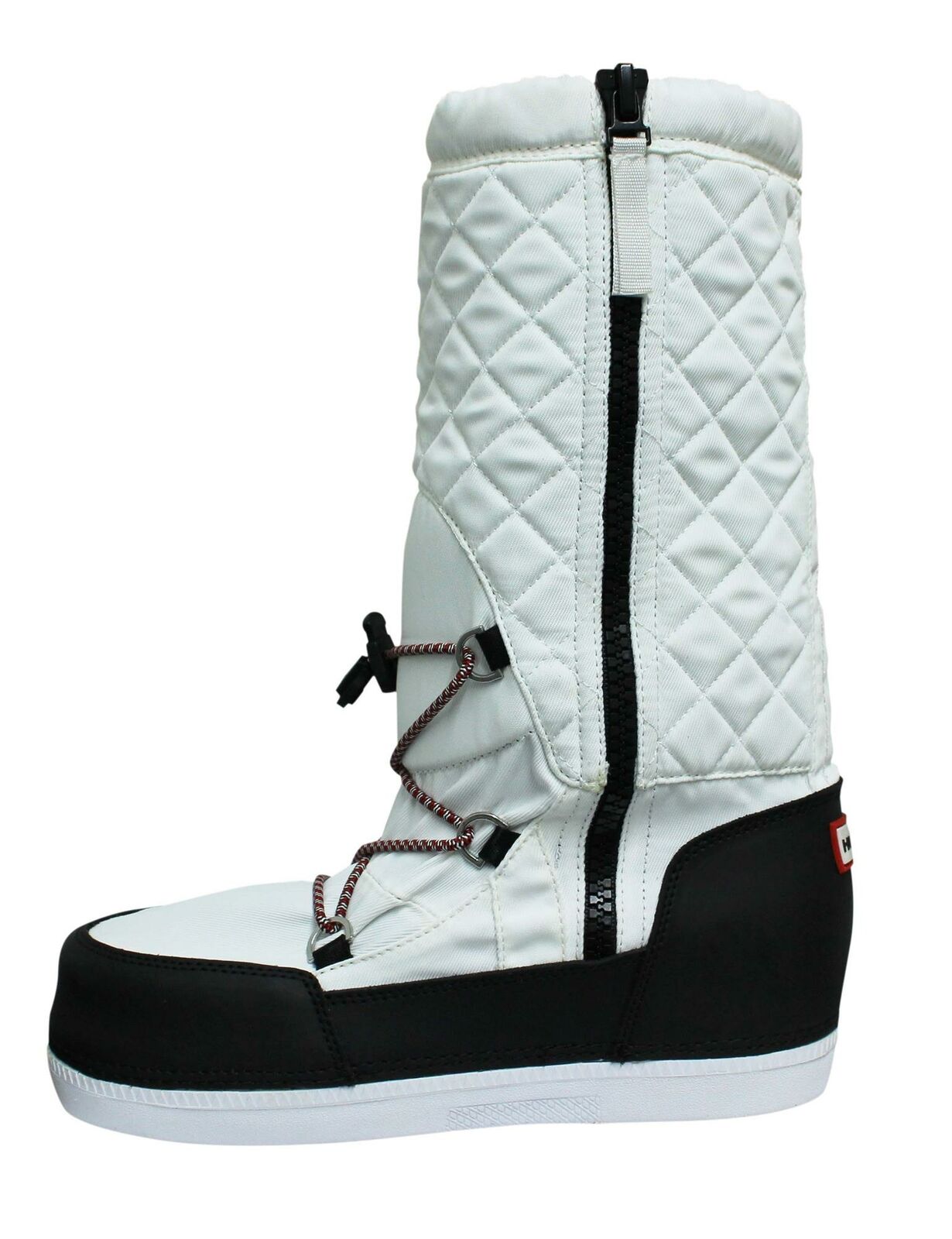 Hunter Original Snow Quilted Womens White Boots