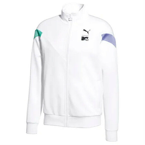 Puma x MTV MCS Mens White Track Top