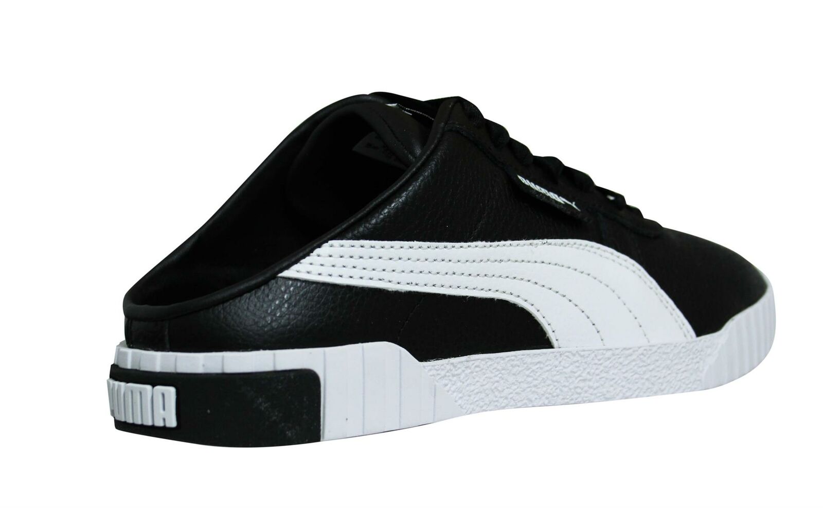 Puma Cali Lo Slip On Mule Womens Black/White Trainers