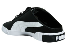 Puma Cali Lo Slip On Mule Womens Black/White Trainers