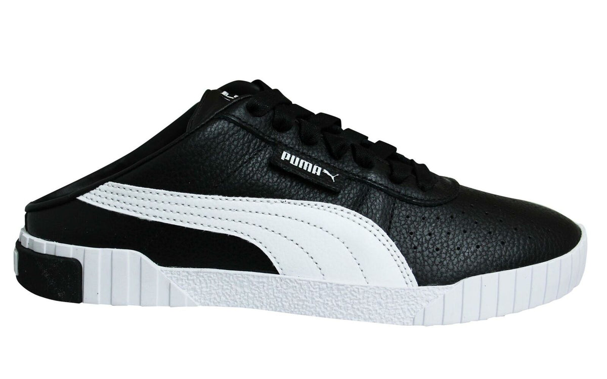 Puma Cali Lo Slip On Mule Womens Black/White Trainers