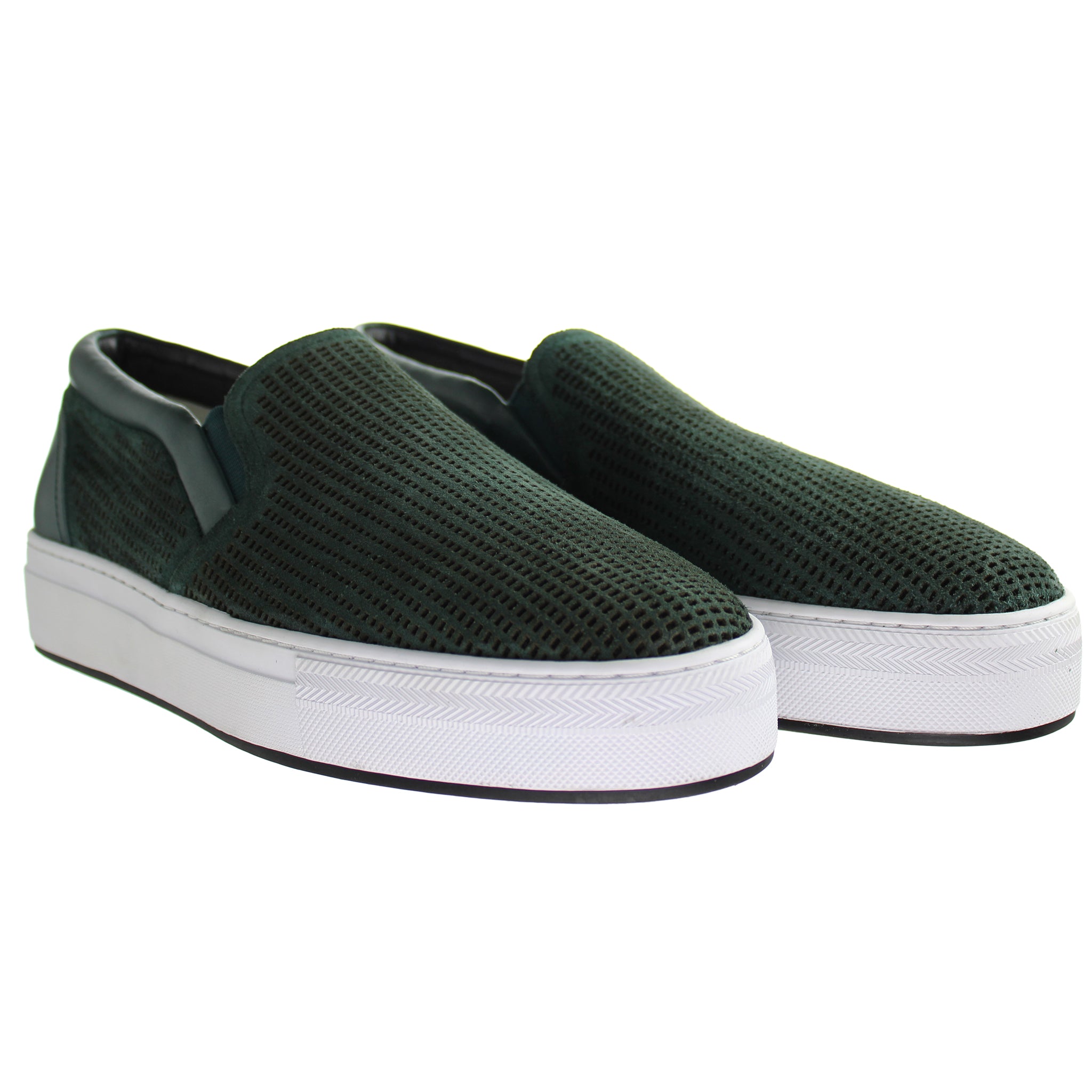 Armani ACJ Mens Green Trainers