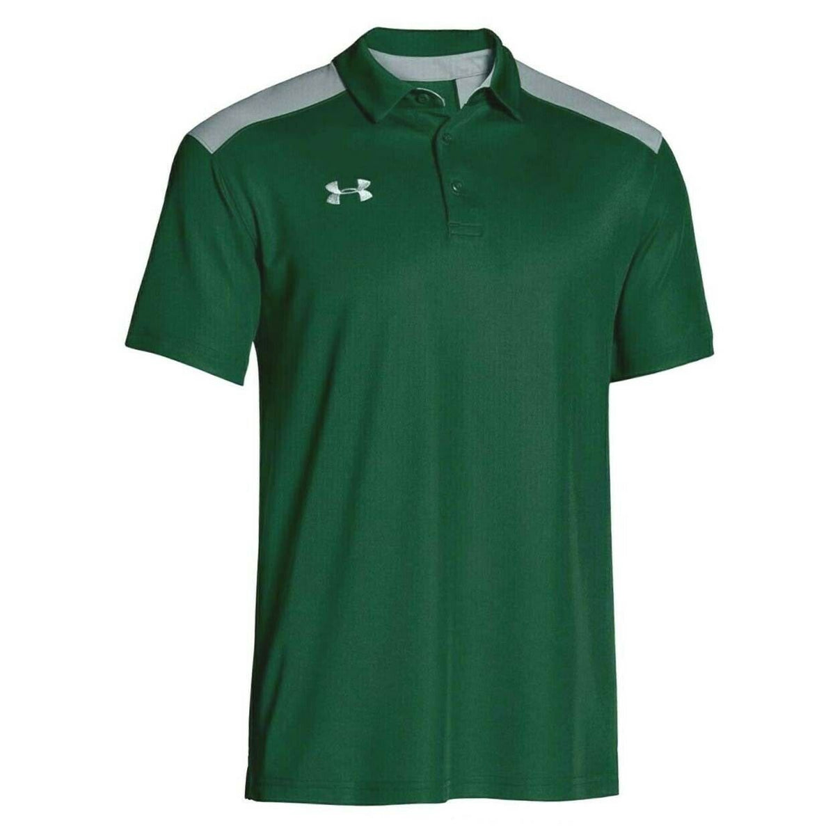 Under Armour Green Polo Shirt - Mens