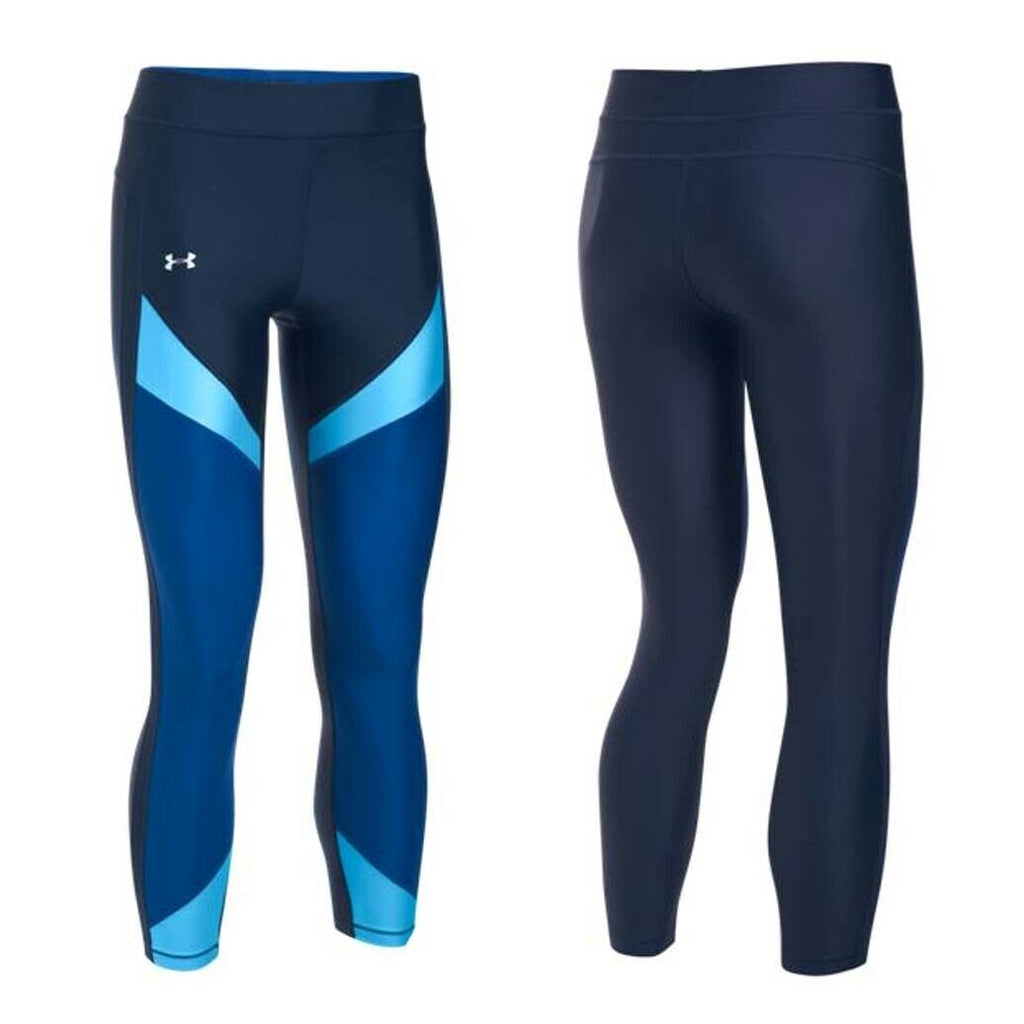 Under Armour Heatgear Colour Block Ankle Leggings - Womens