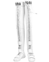 Puma x Rihanna Fenty Over The Knee Womens White Boots