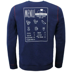 Puma x Tyakasha Mens Navy Graphic Print Jumper