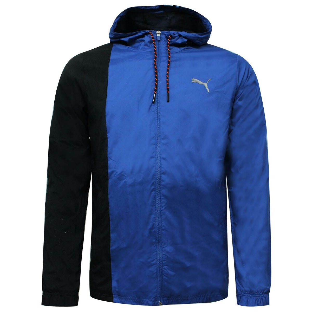 Puma Mens Blue/Black Windbreaker Jacket