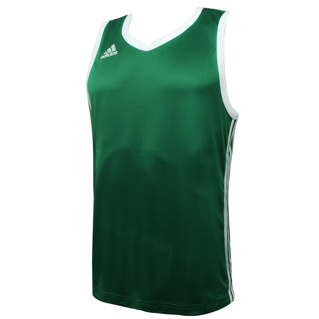 Adidas E Kit 3.0 Mens Green Basketball Vest