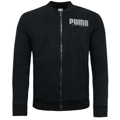 Puma Mens Athletic Black Bomber Jacket