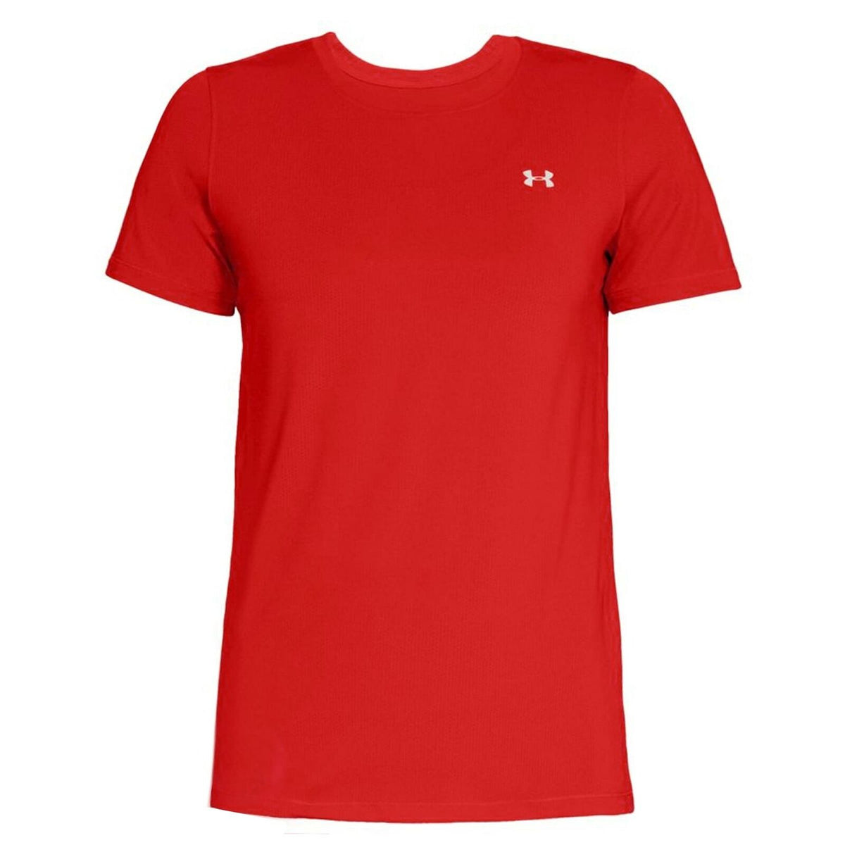 Under Armour HG Red T-Shirt - Womens