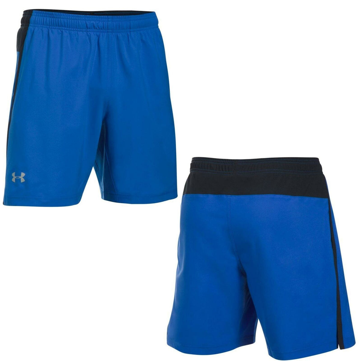 Under Armour 2in1 Launch Mens Blue Shorts