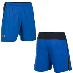 Under Armour 2 In 1 Launch Blue Shorts - Mens