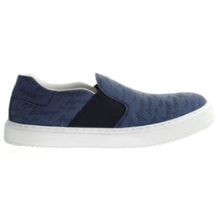 Armani Exchange AOP Mens Navy Shoes