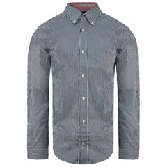 Eden Park Regular Mens Blue/White Oxford Shirt