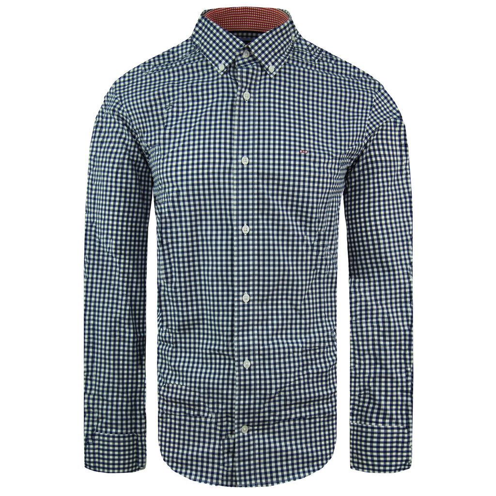 Eden Park Regular Mens Blue/White Oxford Shirt