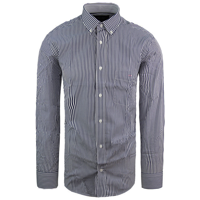 Eden Park Paris Baton Mens Blue Shirt