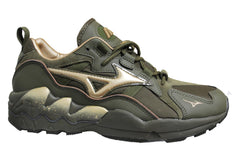 Mizuno Sport Style Wave Rider 1 Green Trainers - Mens