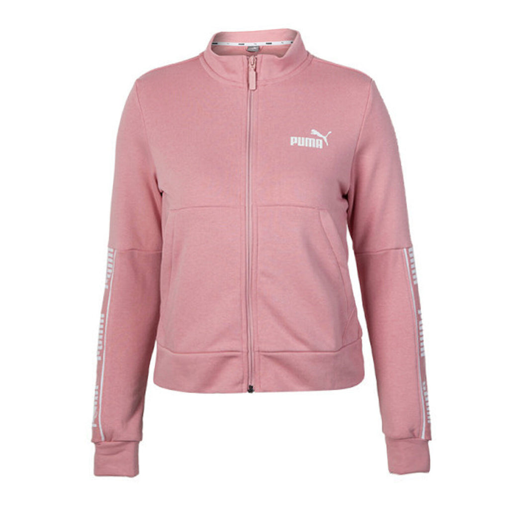 Puma Womens Amplified Pink Track Jacket