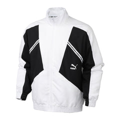 Puma Mens TFS Woven Jacket Colour Block Logo Track Top 597368 02