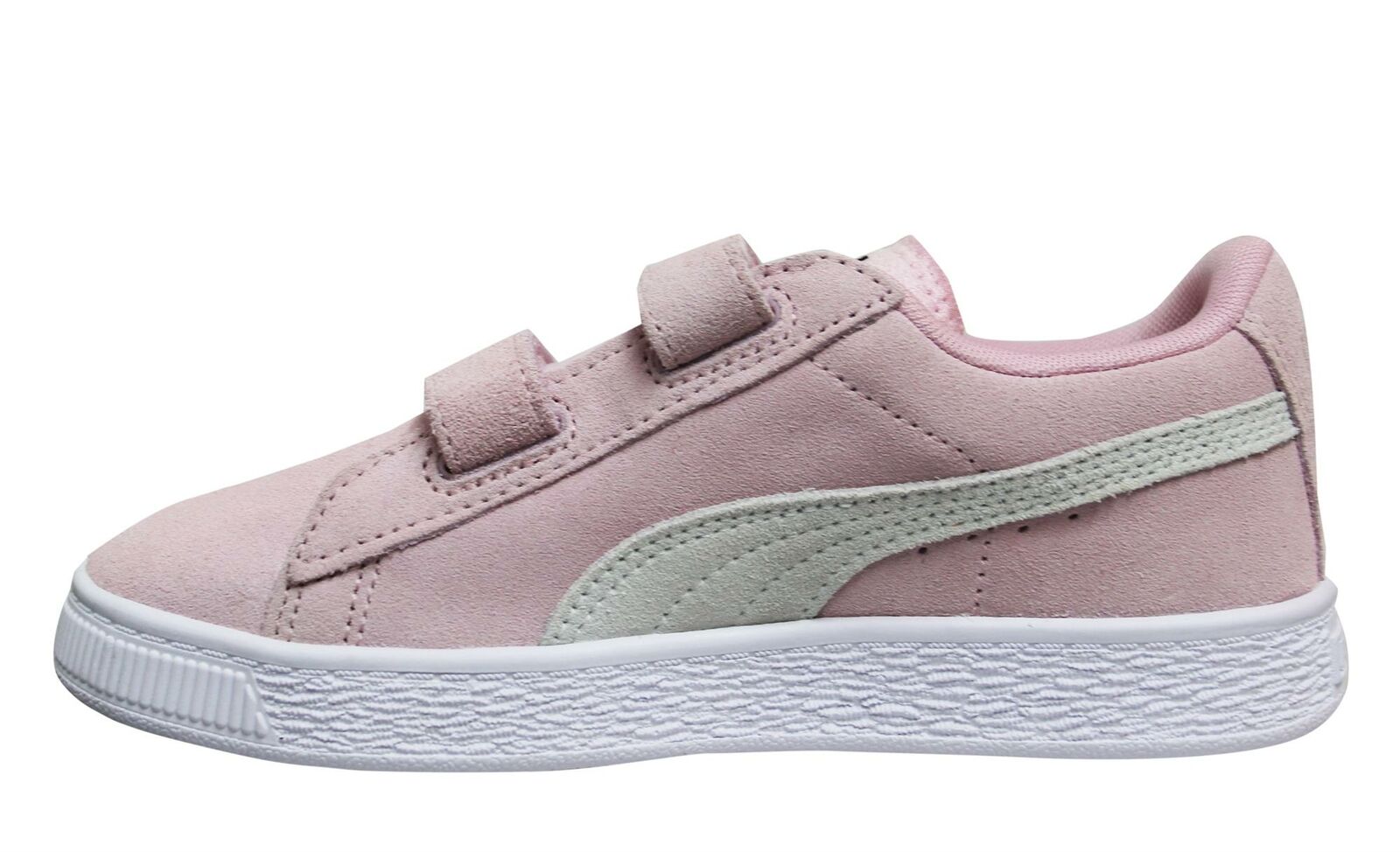 Puma Suede 2 Kids Pink/White Trainers