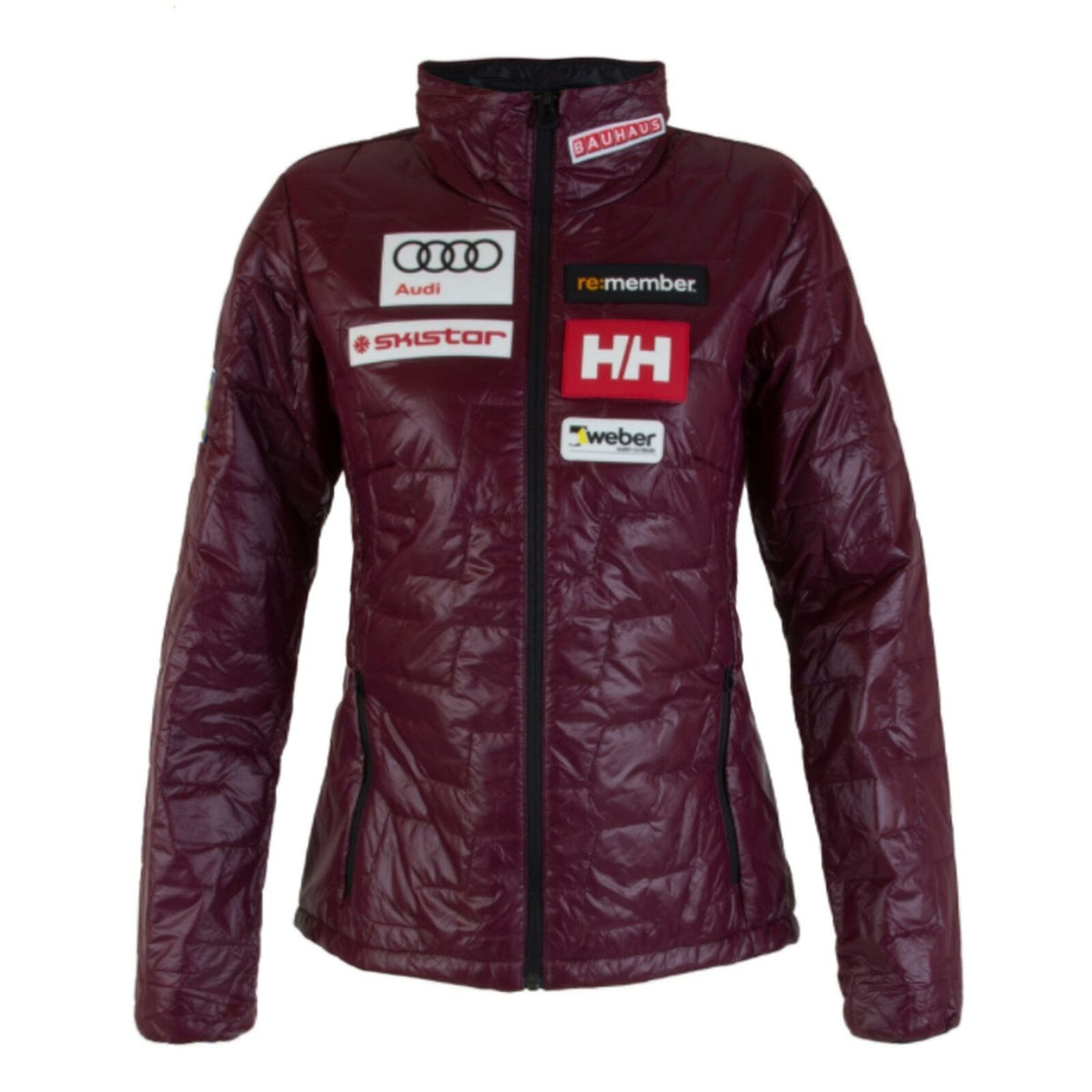 Helly Hansen Lifaloft Womens Burgundy Badge Jacket