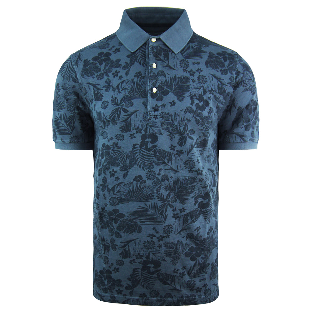 Eden Park Paris Maxiflore Mens Navy Polo Shirt