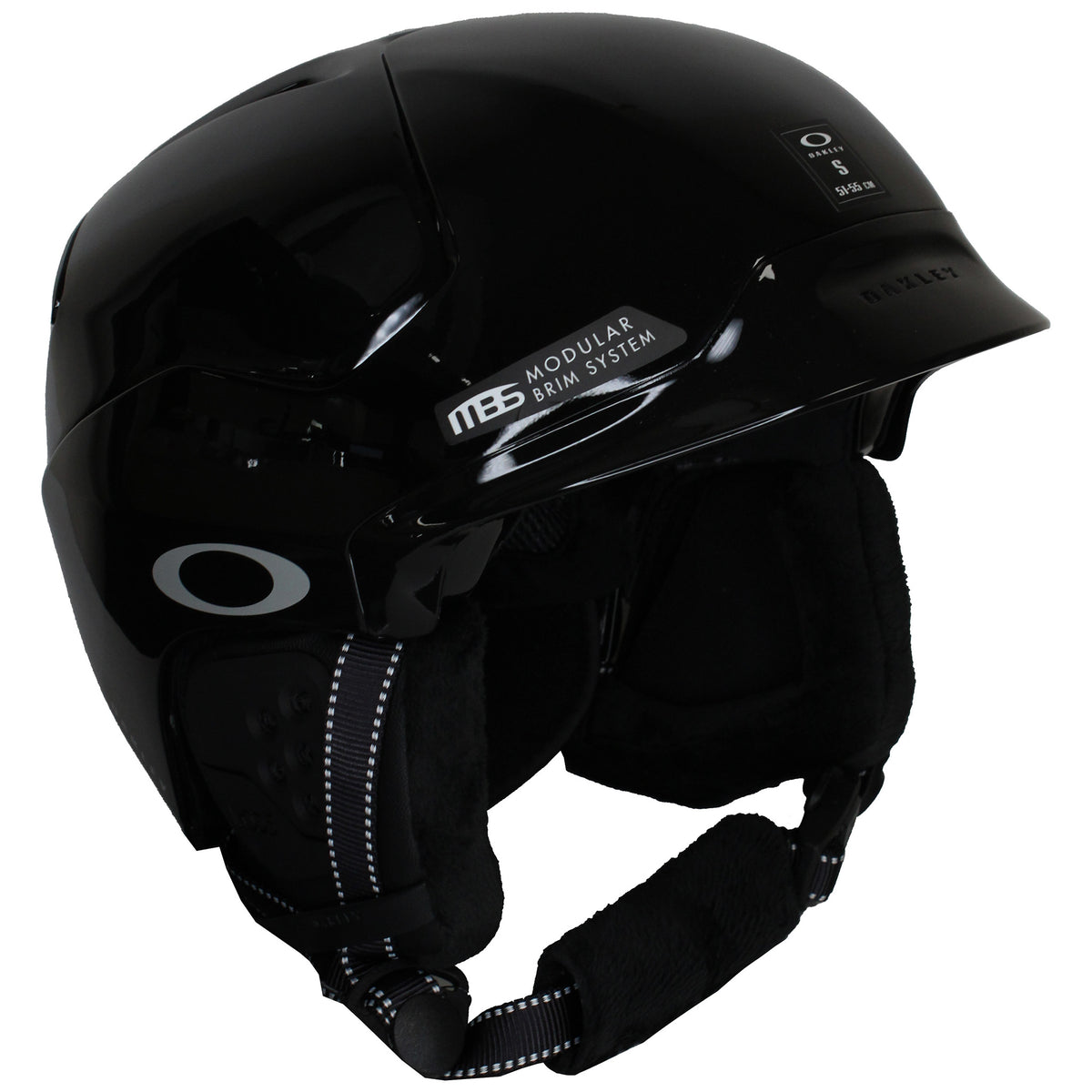 Oakley Ventilation Magnetic Buckle Black Ski Helmet
