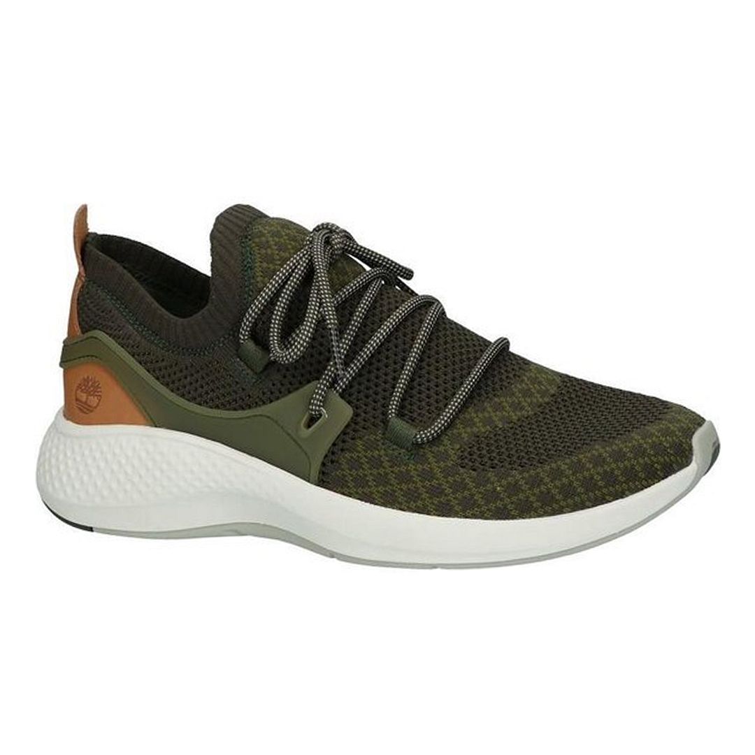 Timberland Flyroam Go Knit Wide Green Mens Trainers