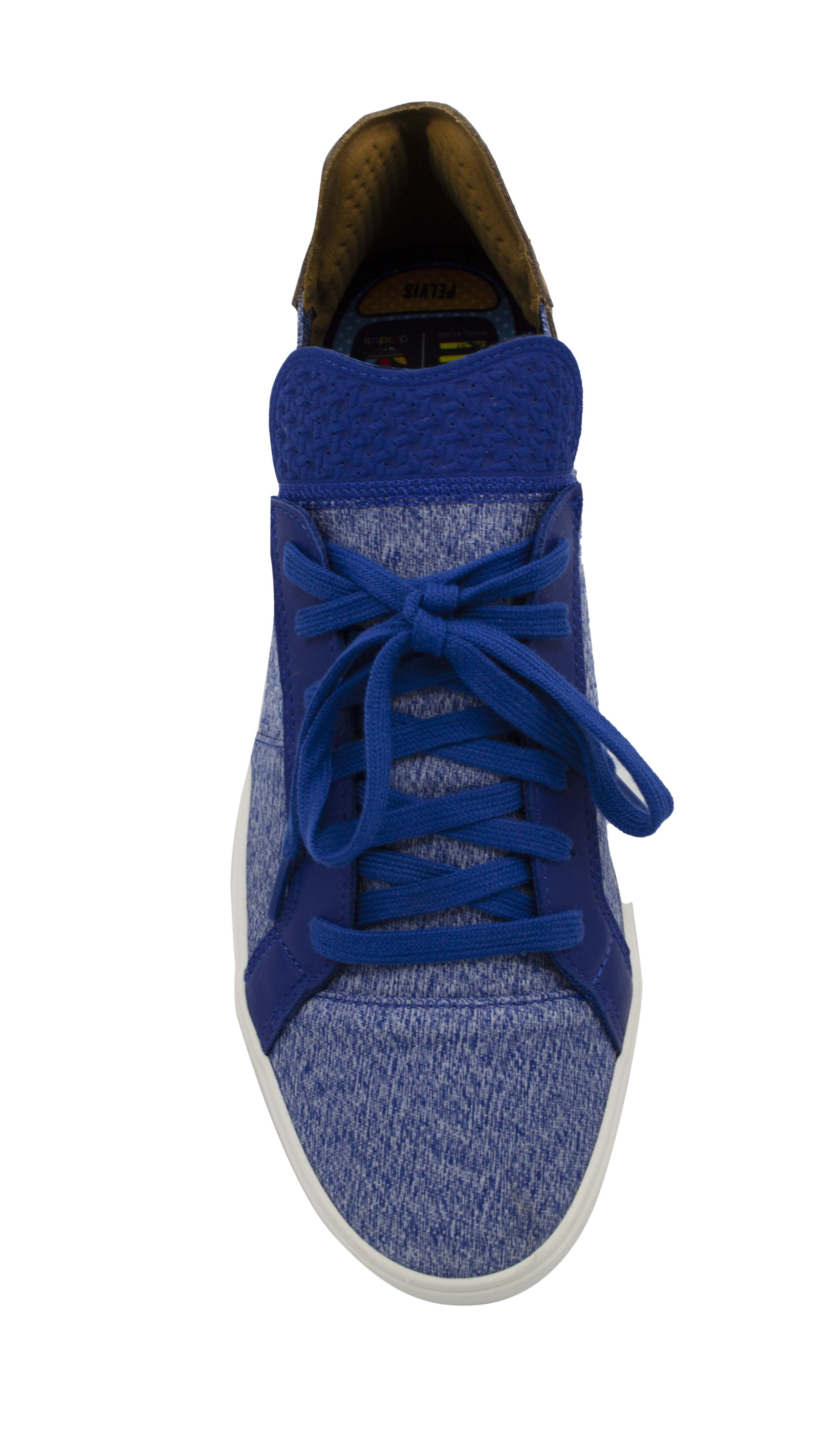 Adidas Pharrell Williams Vulc Blue Synthetic Lace Up Trainers - Mens