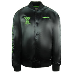 Mitchell & Ness NBA Chicago Bulls Windy City Sating Bomber Jacket BA54AW CBU K BSG